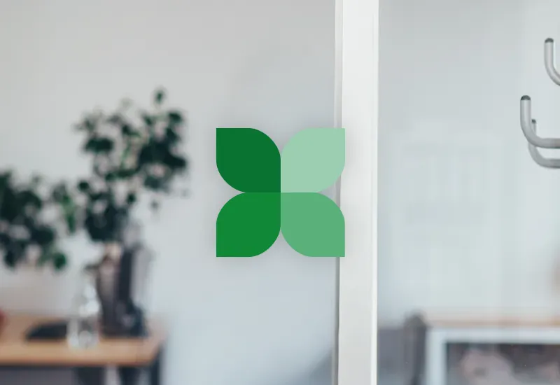 Green Guides Logo auf Hintergrund